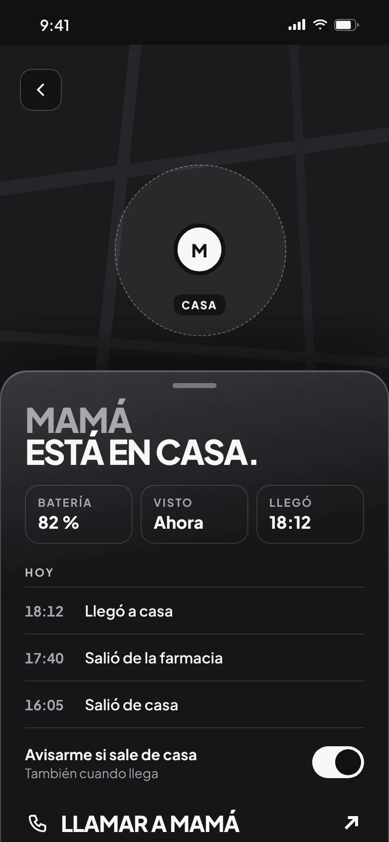 «Mamá está en casa»: batería, última vez y a qué hora llegó