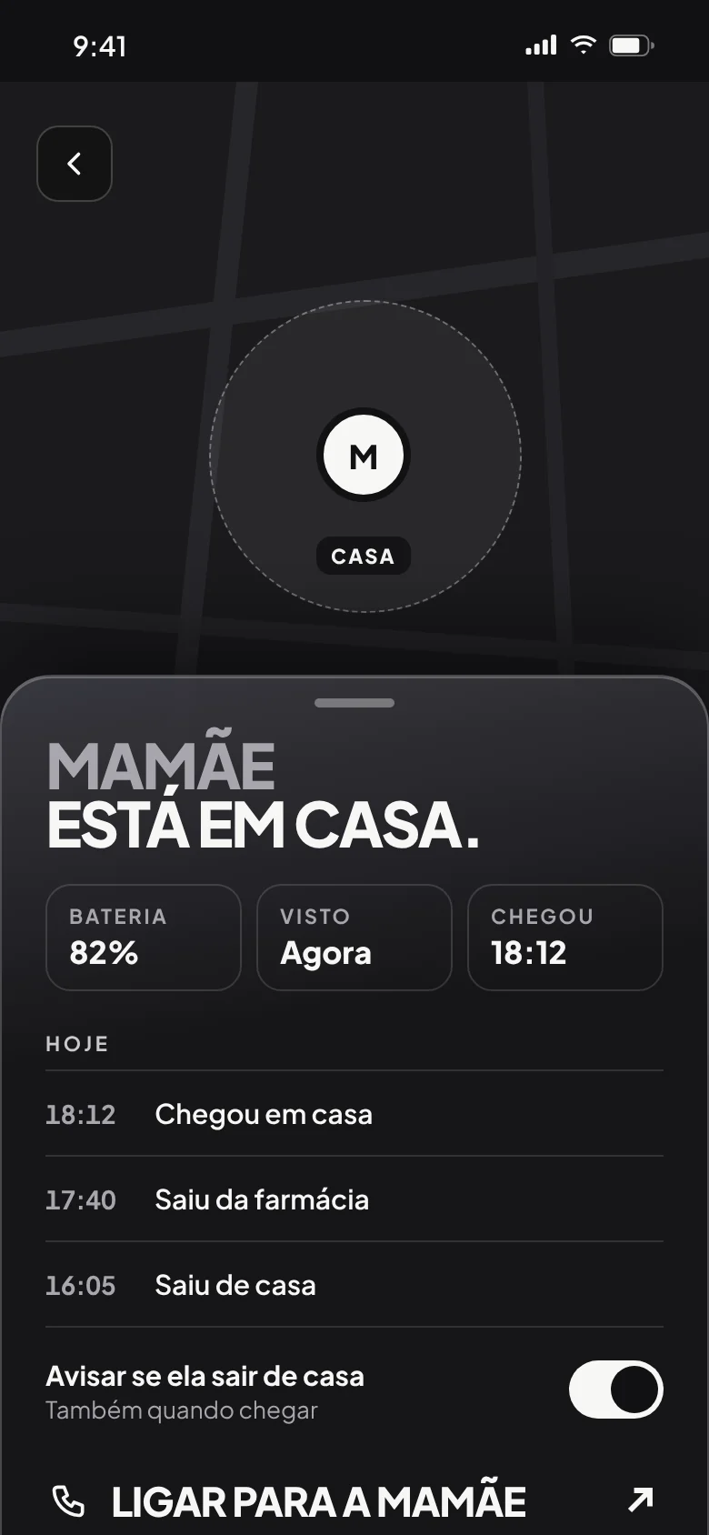 “A mamãe está em casa”: bateria, visto por último e a que horas chegou